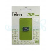 Карта памяти micro SD 32Gb Mirex class 10 без адаптера