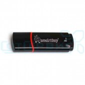 Накопитель USB 8Gb SmartBuy Crown series черный