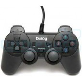 Геймпад Dialog Action GP-A11 - вибрация, 12 кнопок, USB, черный