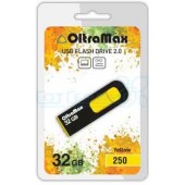 Флэш драйв USB  32GB 2.0 OltraMax 250 (желтый)
