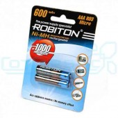 Аккумулятор ROBITON AAA 600мАч 1.2В BL2