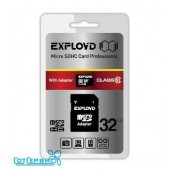 32GB Micro-SD Exployd Сlass 10 (Black)