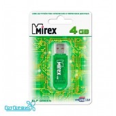 Накопитель USB 4Gb Mirex Elf Green