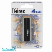 Накопитель USB 4Gb Mirex LINE BLACK