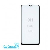 Защитное стекло 3D для Samsung Galaxy A20/A30/A50/A30s (A205/A305/A505) (черный) (VIXION)