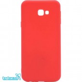 Чехол кейс Samsung Galaxy J5 Prime (G570) силикон матовый (красный)