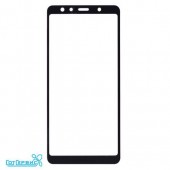 Защитное стекло Samsung Galaxy A7 2018 (A750F) полное покрытие черное (тех пак)
