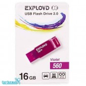 Флэш драйв USB 16GB 2.0 Exployd 560 Violet