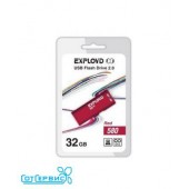 Флэш драйв USB 32GB 2.0 Exployd 580 (красный)