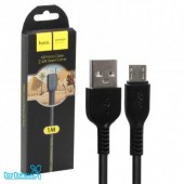 Дата-кабель USB HOCO для micro USB X20 Flash 1м (Black)