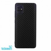 Чехол-накладка для Samsung Galaxy A31 (SM-A315) Weaving Case (черный)