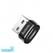 Адаптер HOCO USB - Type-C OTG UA6 (Black)