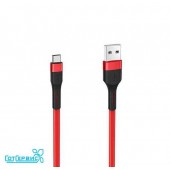 Дата-кабель USB 3A для Type-C HOCO X34 1м (Red)