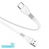 Дата-кабель USB 3A для Type-C HOCO X40 Noah 1м (White)