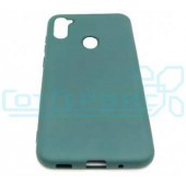 Чехол Silicon Cover NANO для Samsung A11/M11 (темно-зелёный)