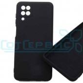 Чехол Silicon Cover NANO для Samsung A12 (чёрный)