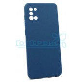 Чехол Silicon Cover NANO для Samsung A31 (темно-синий)