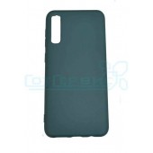 Чехол Silicon Cover NANO для Samsung A50/A30S/A50S (темно-зелёный)