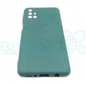 Чехол Silicon Cover NANO для Samsung M31s (темно-зелёный)