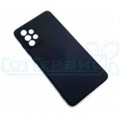 Чехол Silicon Cover NANO для Samsung A72 (темно-синий)