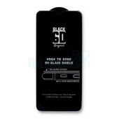 Защитное стекло 6D BLACK ORIGINAL полный клей для Samsung A12/A02/A02s черный