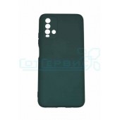 Чехол Silicon Cover NANO для Xiaomi Redmi 9T (темно-зелёный)