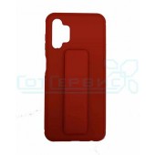 Чехол-подставка с магнитом для Samsung A13 (красный)