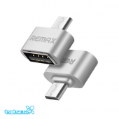 Адаптер Remax RA-OTG micro USB (silver)