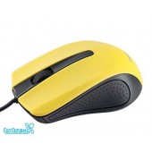 Мышь Perfeo, 3 кнопки, 1,8м, Black-Yellow (PF-353-OP-Y)