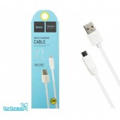 Дата-кабель USB HOCO для micro USB X1 Series 2m White