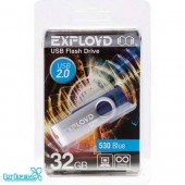 Накопитель USB 32Gb Exployd 530 Blue
