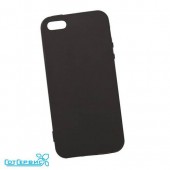 Чехол-накладка для iPhone 5/5S чёрный лаковый